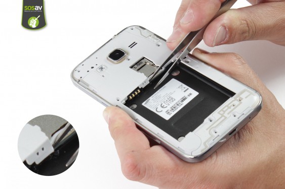 Guide photos remplacement vitre tactile / lcd Samsung Galaxy Core Prime (Etape 11 - image 3)