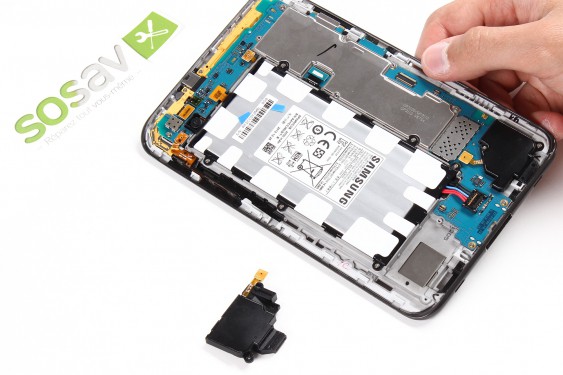 Guide photos remplacement haut-parleur externe gauche Samsung Galaxy Tab 2 7" (Etape 9 - image 1)