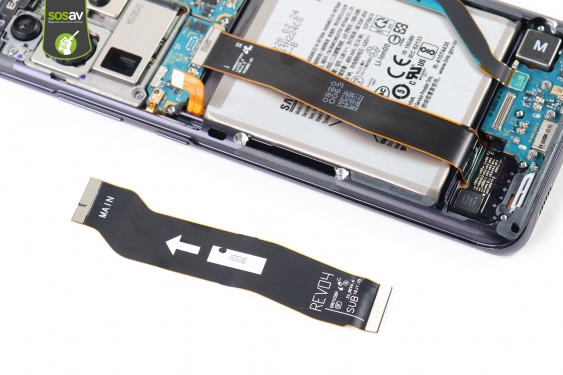 Guide photos remplacement connecteur de charge Galaxy S20 Ultra (Etape 16 - image 1)