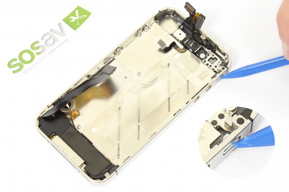 Guide photos remplacement bouton vibreur iPhone 4S (Etape 41 - image 1)