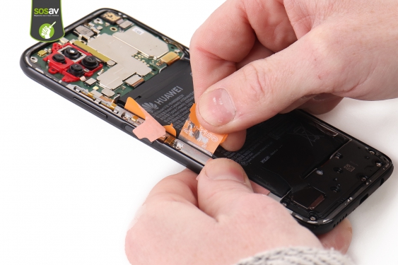 Guide photos remplacement batterie Huawei P40 Lite (Etape 10 - image 2)