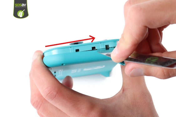 Guide photos remplacement coque arrière Nintendo Switch Lite (Etape 3 - image 3)