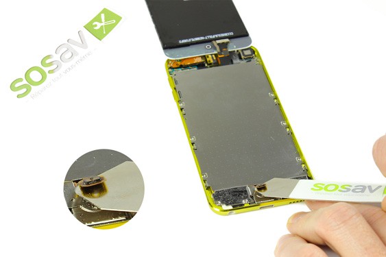 Guide photos remplacement bouton power iPod Touch 5e Gen (Etape 13 - image 3)