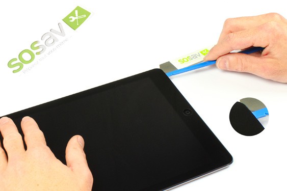 Guide photos remplacement vitre tactile iPad Air 1 WiFi (Etape 2 - image 2)