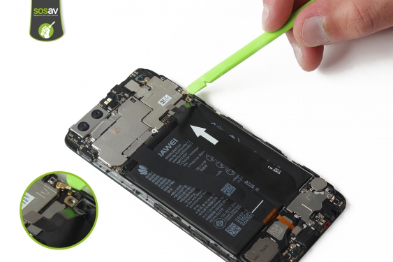 Guide photos remplacement carte mère Huawei P10 (Etape 11 - image 1)
