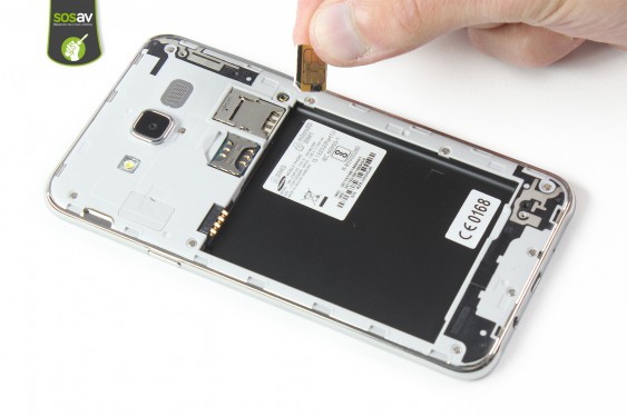 Guide photos remplacement haut-parleur externe Galaxy J7 2015 (Etape 8 - image 3)