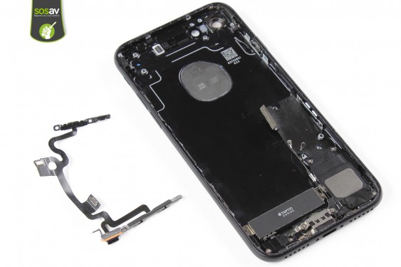 Guide photos remplacement nappe power, vibreur, volume, flash et micro externe iPhone 7 (Etape 48 - image 1)