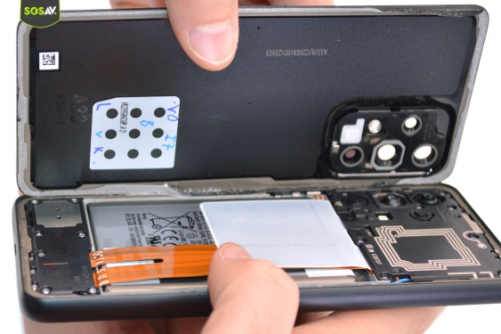 Guide photos remplacement batterie Galaxy A33 5G (Etape 5 - image 1)