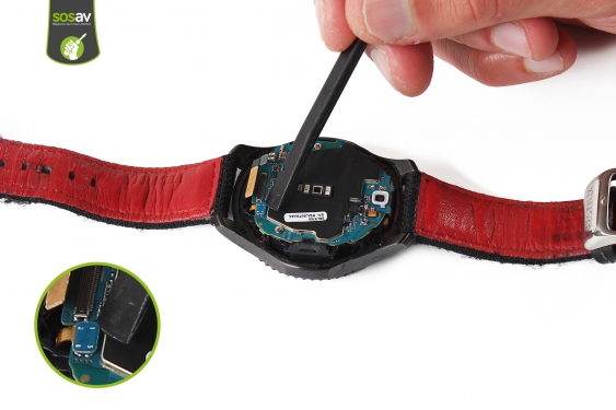 Guide photos remplacement carte mère / châssis interne Galaxy Gear S3 Frontier (Etape 6 - image 1)