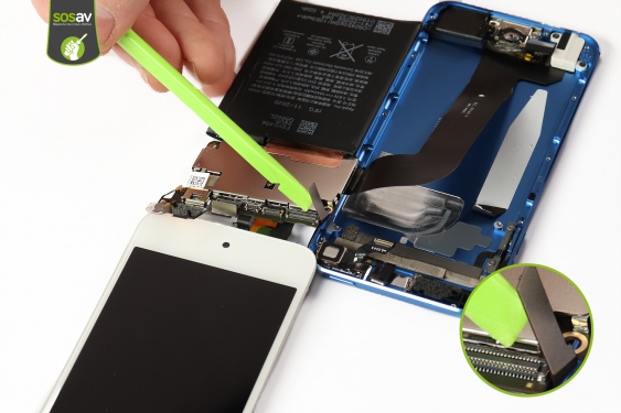 Guide photos remplacement bloc carte mère & batterie iPod Touch 7 (Etape 14 - image 4)