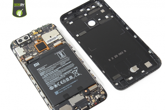 Guide photos remplacement batterie Xiaomi Mi A1 (Etape 8 - image 1)