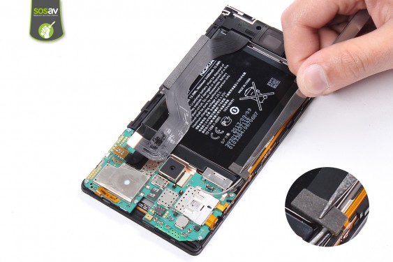 Guide photos remplacement batterie Lumia 1520 (Etape 12 - image 1)