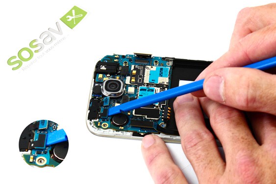 Guide photos remplacement vibreur  Samsung Galaxy S4 (Etape 13 - image 3)