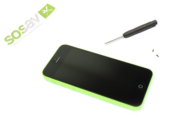 Guide photos remplacement vibreur iPhone 5C (Etape 1 - image 2)