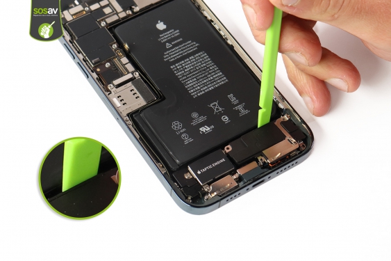 Guide photos remplacement connecteur de charge iPhone 12 Pro Max (Etape 14 - image 2)