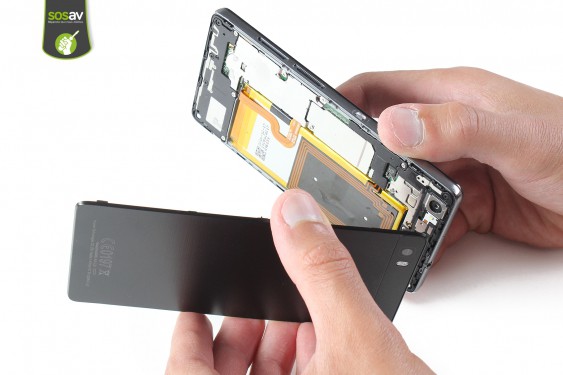Guide photos remplacement batterie Huawei P8 Lite (Etape 8 - image 4)