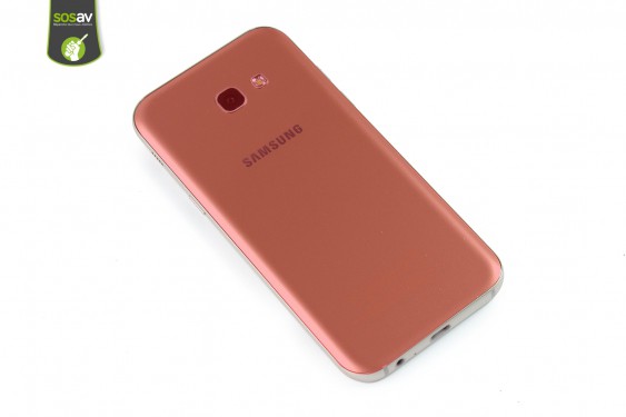 Guide photos remplacement vitre arrière Samsung Galaxy A5 2017 (Etape 2 - image 1)