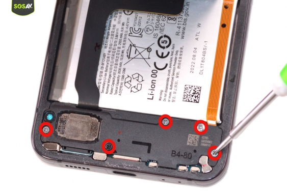 Guide photos remplacement batteries Galaxy Z Flip4 (Etape 13 - image 1)