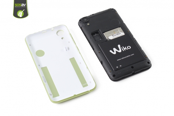 Guide photos remplacement carte sim Wiko Sunny 2  (Etape 3 - image 1)