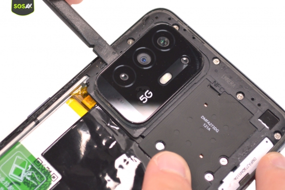 Guide photos remplacement connecteur de charge Oppo A94 5G (Etape 4 - image 2)