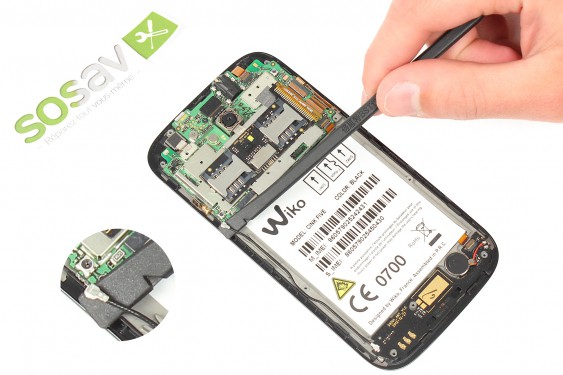 Guide photos remplacement cable d'interconnexion Wiko Cink Five (Etape 9 - image 2)