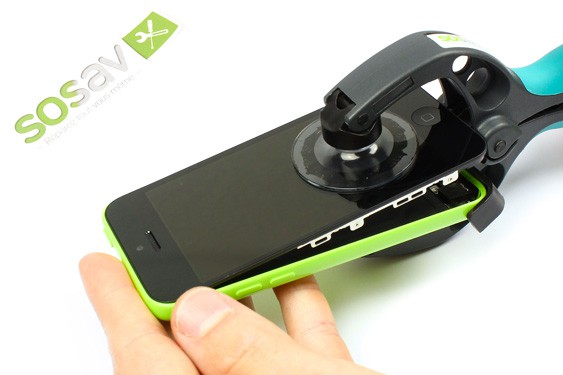 Guide photos remplacement vibreur iPhone 5C (Etape 2 - image 4)