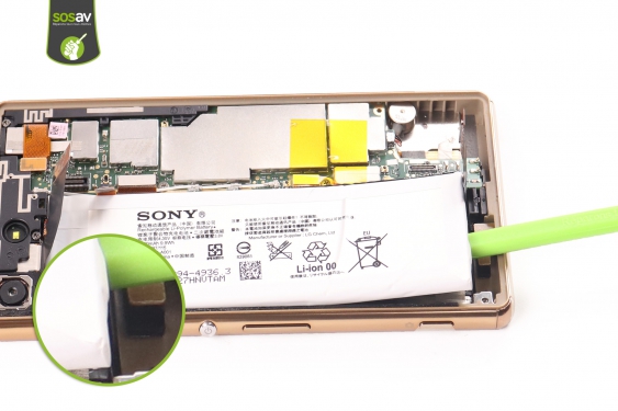 Guide photos remplacement batterie Xperia M5 (Etape 14 - image 2)