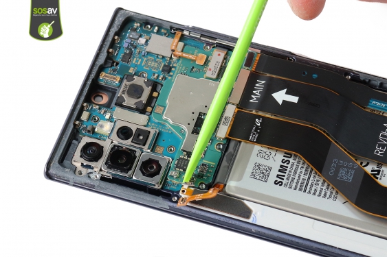 Guide photos remplacement haut-parleur interne Galaxy Note 10+ (Etape 14 - image 2)
