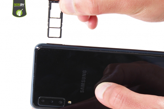 Guide photos remplacement batterie Galaxy A7 (2018) (Etape 2 - image 3)
