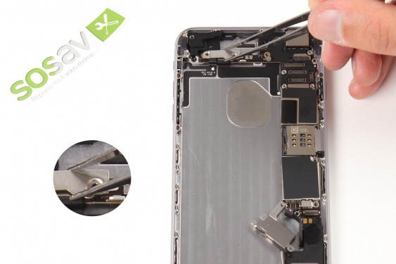 Guide photos remplacement bouton power iPhone 6 Plus (Etape 18 - image 1)