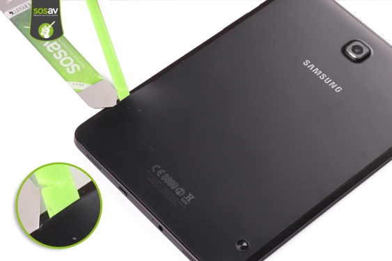 Guide photos remplacement haut-parleur interne + micro Galaxy Tab S2 8 (Etape 10 - image 1)