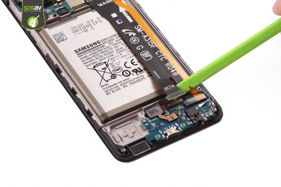 Guide photos remplacement batterie Galaxy A31 (Etape 10 - image 2)