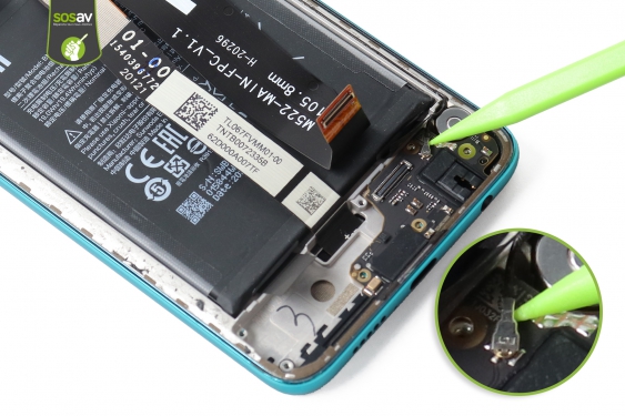 Guide photos remplacement vibreur Redmi Note 9 Pro (Etape 15 - image 1)