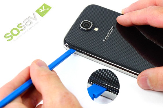 Guide photos remplacement caméra avant Samsung Galaxy S4 (Etape 2 - image 1)