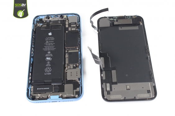 Guide photos remplacement nappe power et volume iPhone XR (Etape 10 - image 1)