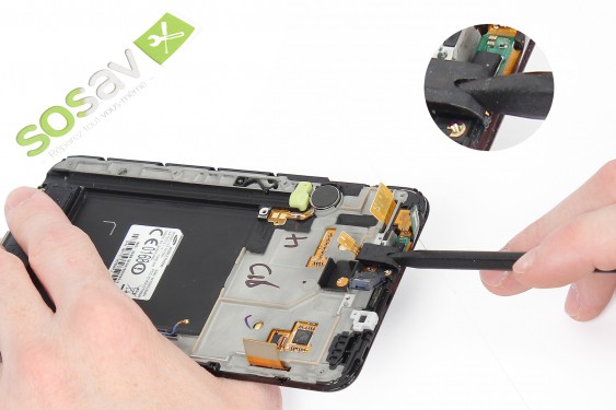 Guide photos remplacement prise jack + haut-parleur interne  (Etape 24 - image 2)