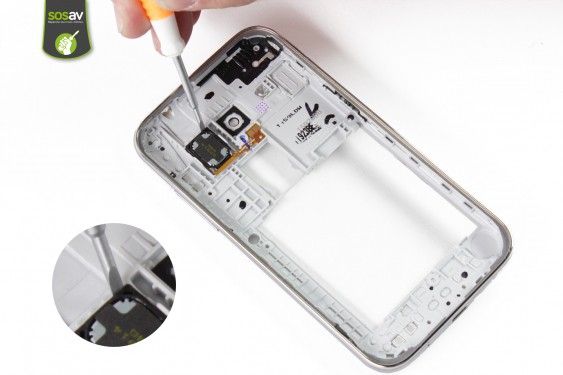 Guide photos remplacement châssis interne Samsung Galaxy Core Prime (Etape 13 - image 2)