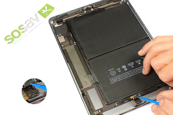 Guide photos remplacement batterie iPad Air 1 WiFi (Etape 22 - image 3)