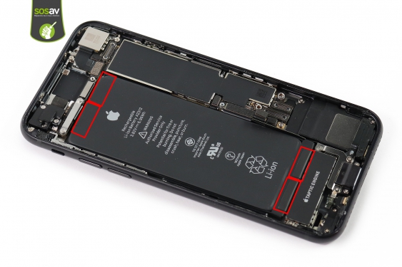 Guide photos remplacement batterie iPhone SE (2nde Generation) (Etape 12 - image 1)