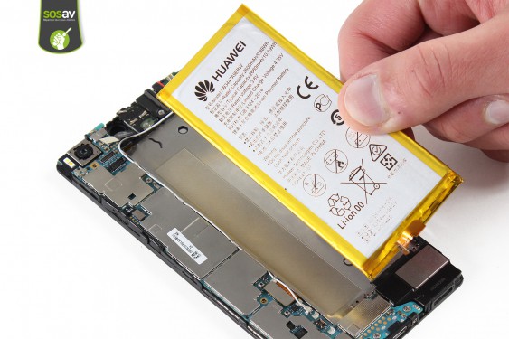 Guide photos remplacement batterie Huawei P8 (Etape 18 - image 4)
