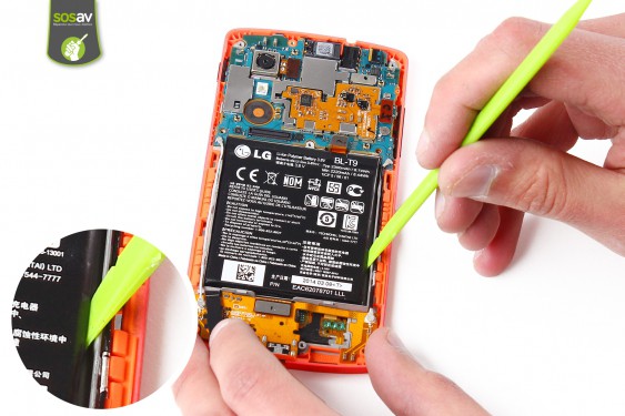 Guide photos remplacement batterie Nexus 5 (Etape 10 - image 3)