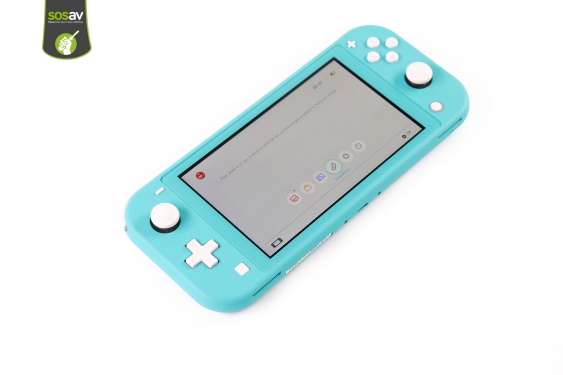 Guide photos remplacement coque arrière Nintendo Switch Lite (Etape 1 - image 1)