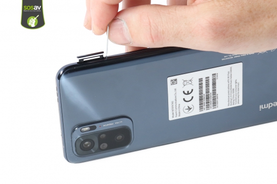Guide photos remplacement batterie Redmi Note 10 (Etape 2 - image 2)