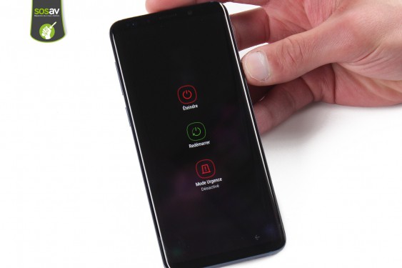 Guide photos remplacement capteur proximité et luminosité Galaxy S9+ (Etape 1 - image 1)