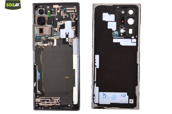 Guide photos remplacement façade arrière Galaxy Note 20 Ultra 5G (Etape 3 - image 5)