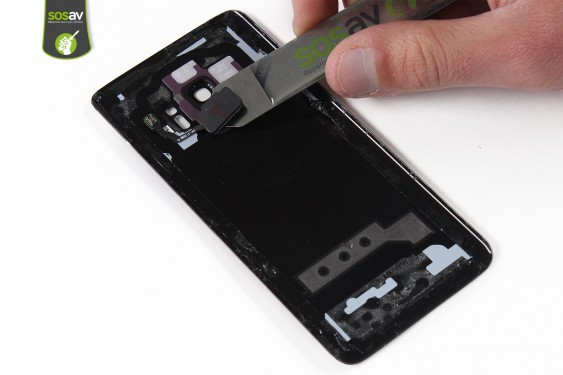 Guide photos remplacement vitre arrière Galaxy S9 (Etape 8 - image 2)