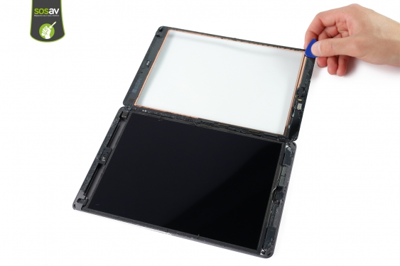 Guide photos remplacement ecran lcd iPad 7 (2019) (Etape 4 - image 3)