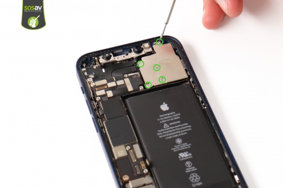 Guide photos remplacement nappe flash & micro secondaire iPhone 12 (Etape 11 - image 1)