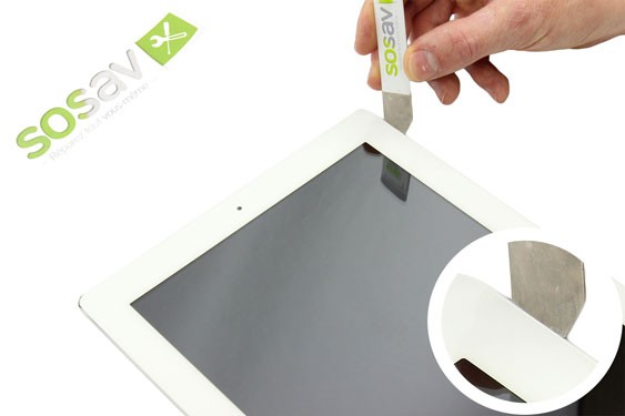 Guide photos remplacement connecteur de charge iPad 3 WiFi (Etape 2 - image 1)