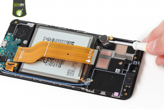 Guide photos remplacement vibreur Galaxy A40 (Etape 24 - image 3)